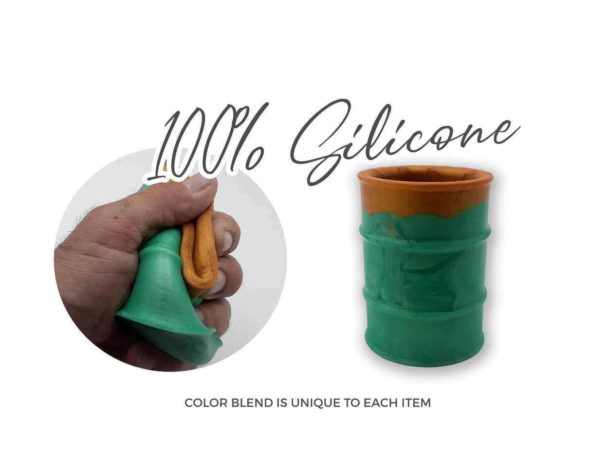 MULTI-PURPOSE OIL DRUM | Dual Color (SILICONE)