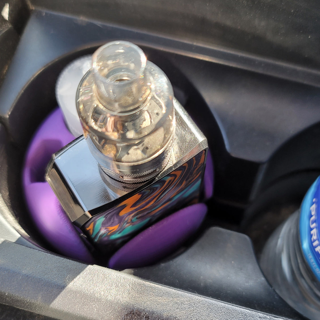 VAPE STAND - Cup Holder Stand / Puck | MOD Box Vape Device (3D PRINTED)